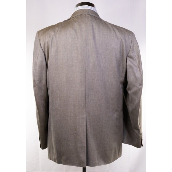 Vintage Designer Oscar De La Renta Men's Silk Wool Suit Jacket Blazer 43R - Picture 3 of 12
